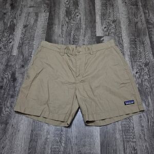 Patagonia Organic Cotton Shorts in Beige